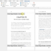 adding running heads in ms word thumbnail